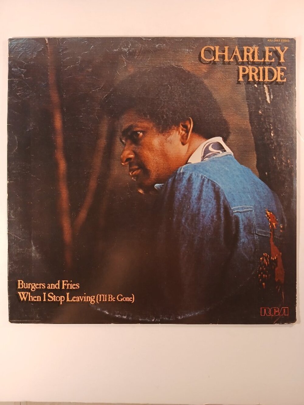 Charley Pride - Burgers and Fries - Vinyl LP Record